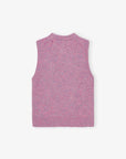 Pink Knit Vest Sweaters & Knits Ganni   