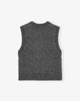 Grey Knit Vest Sweaters & Knits Ganni   