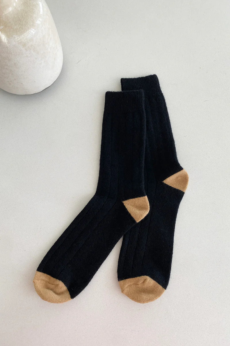 Classic Cashmere Socks Accessories Le Bon Shoppe   