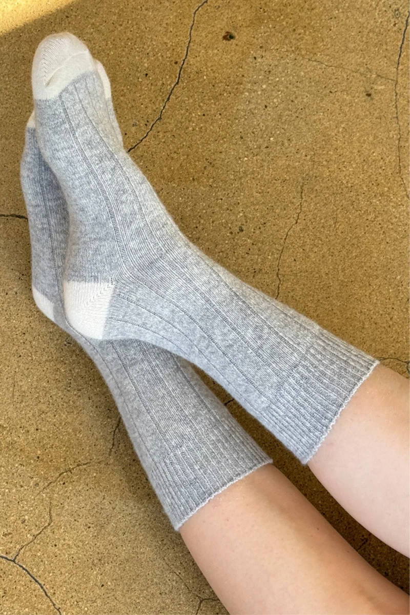 Classic Cashmere Socks Accessories Le Bon Shoppe   