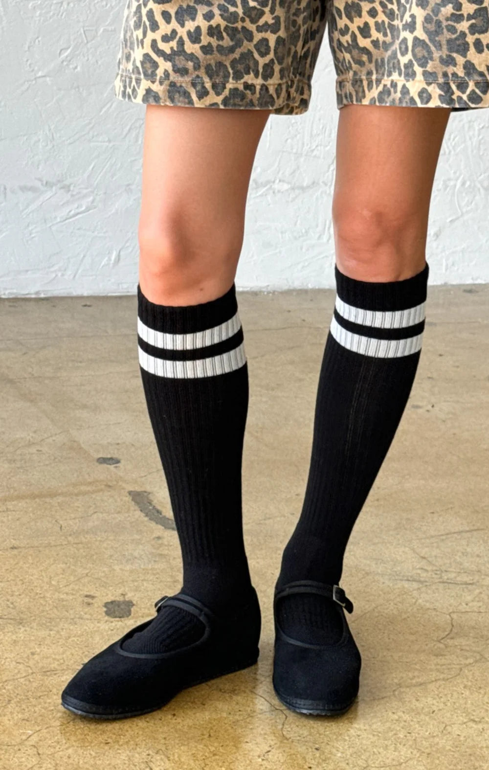 Knee High Boyfriend Socks Accessories Le Bon Shoppe   