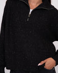 Chase 3/4 Zip Sweater Sweaters & Knits Lyla + Luxe   