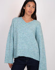 Cora V-Neck Sweater Sweaters & Knits Lyla + Luxe   