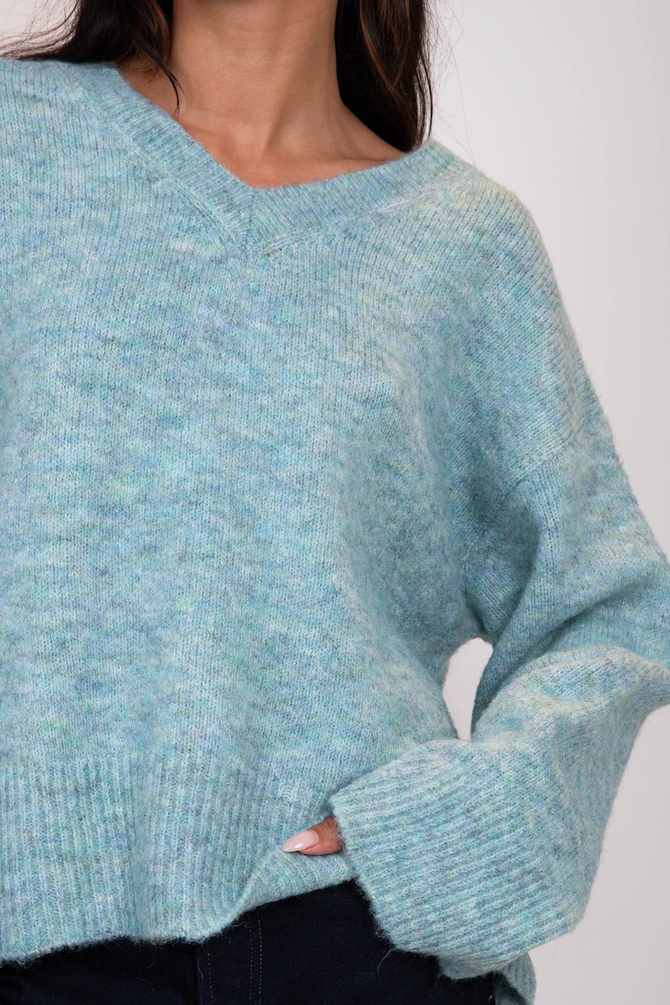 Cora V-Neck Sweater Sweaters &amp; Knits Lyla + Luxe   