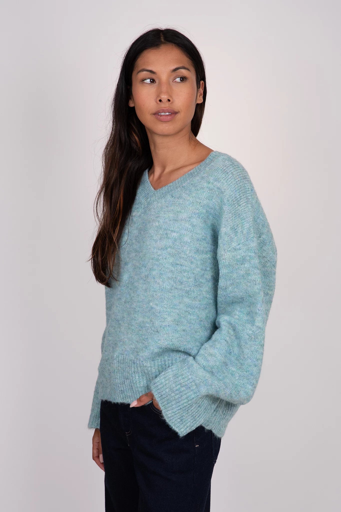 Cora V-Neck Sweater Sweaters & Knits Lyla + Luxe   