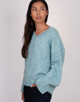 Cora V-Neck Sweater Sweaters & Knits Lyla + Luxe   