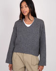 Etta Luxe V-Neck Sweater Sweaters & Knits Lyla + Luxe   