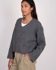 Etta Luxe V-Neck Sweater Sweaters & Knits Lyla + Luxe   