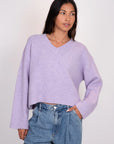 Etta Luxe V-Neck Sweater Sweaters & Knits Lyla + Luxe   