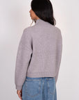 Evolet Ribbed Mockneck Sweater Sweaters & Knits Lyla + Luxe   