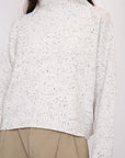 Evolet Ribbed Mockneck Sweater Sweaters & Knits Lyla + Luxe   