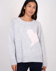 Heart Roundneck Sweater Sweaters & Knits Lyla + Luxe   