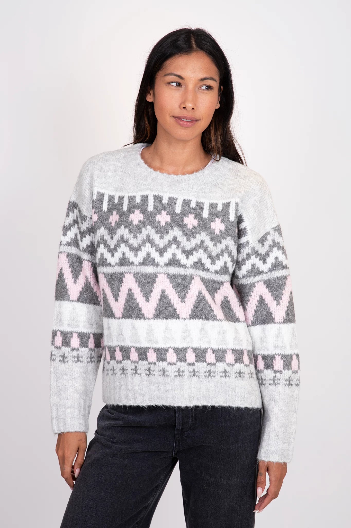 Landen Fair Isle Pullover Sweaters &amp; Knits Lyla + Luxe   