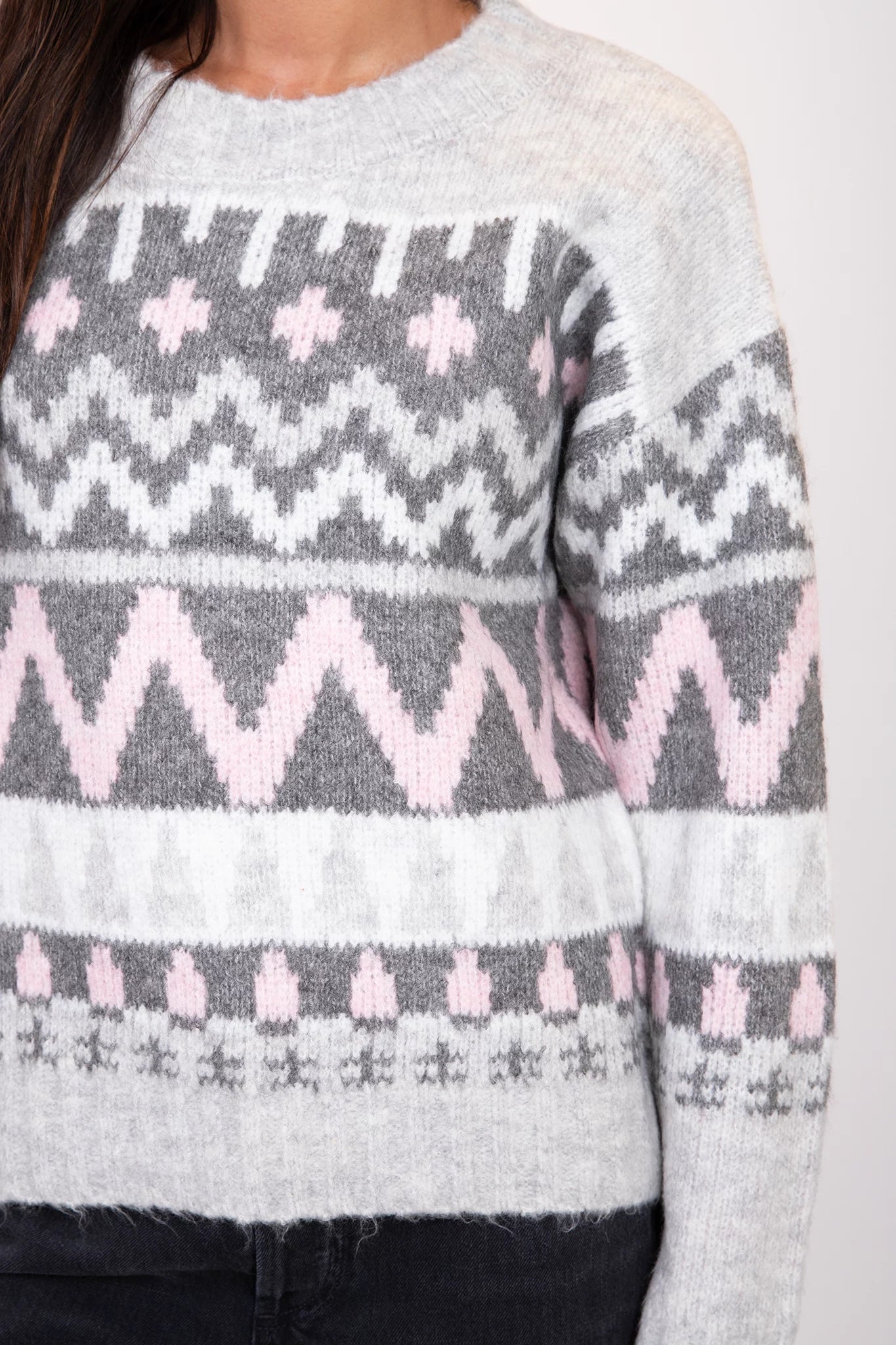 Landen Fair Isle Pullover Sweaters &amp; Knits Lyla + Luxe   