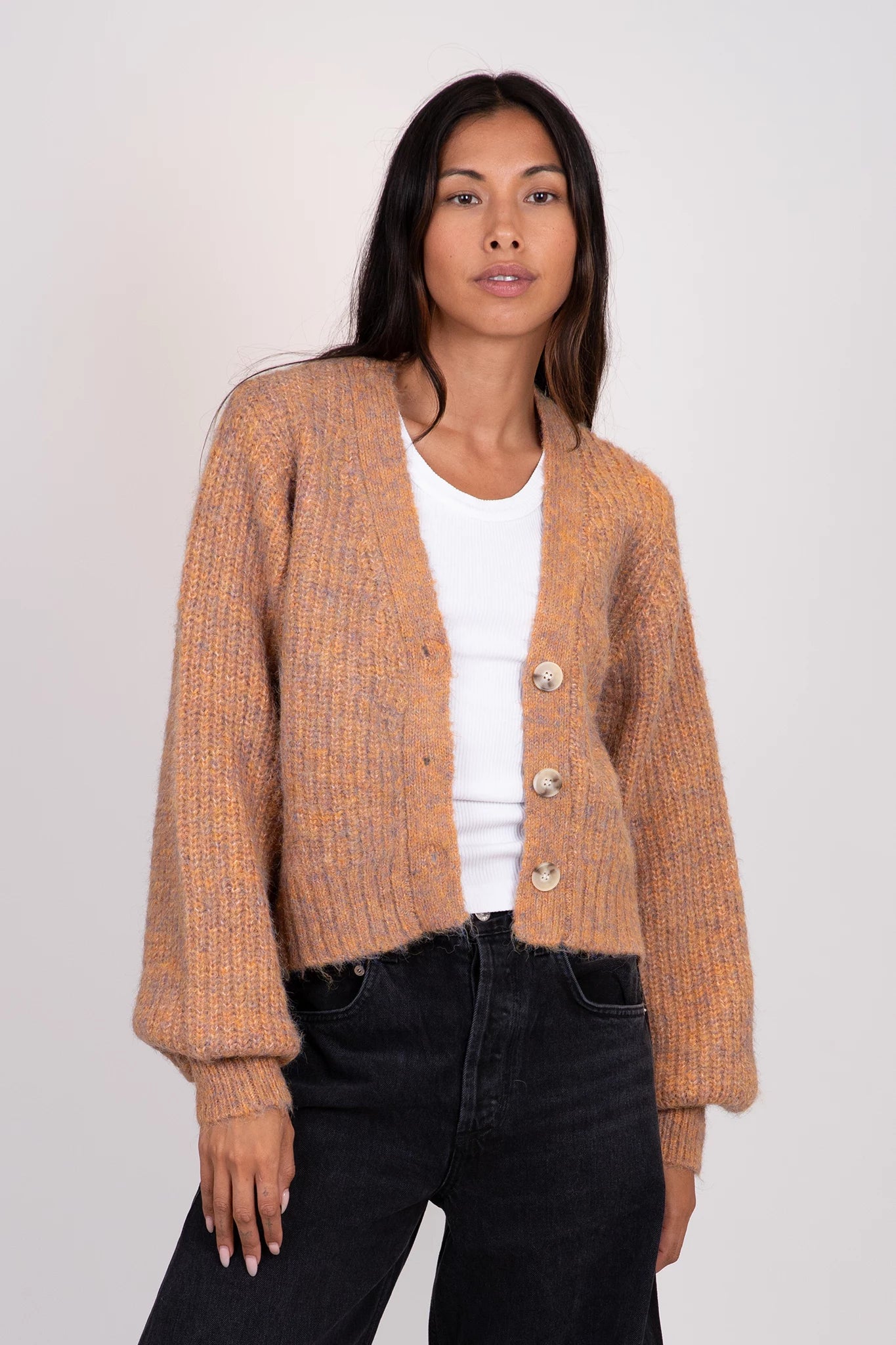 Matilda Ribbed Cardigan Sweaters & Knits Lyla + Luxe   