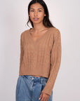 Myla V-Neck Sweater Sweaters & Knits Lyla + Luxe   