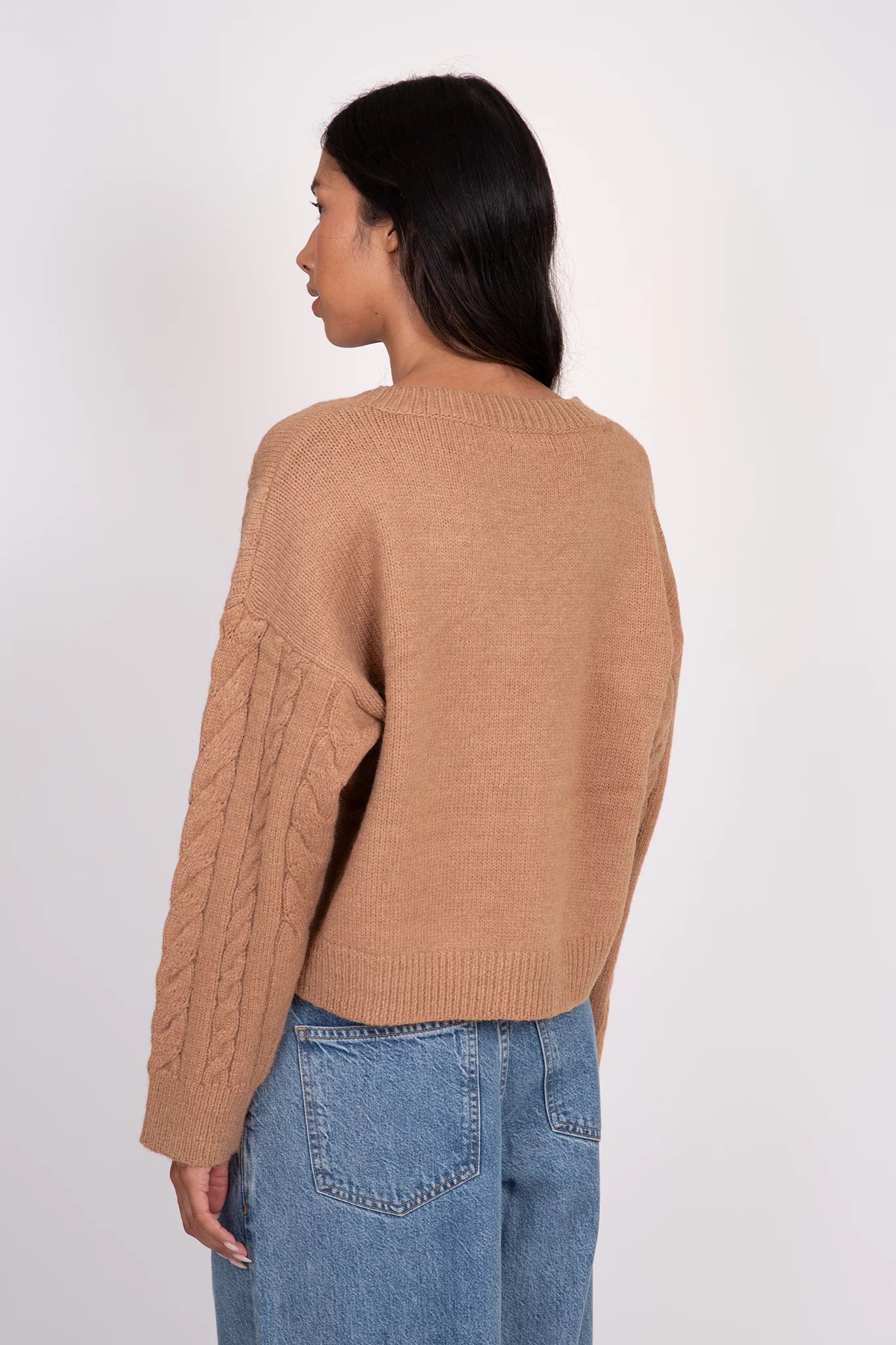 Myla V-Neck Sweater Sweaters &amp; Knits Lyla + Luxe   