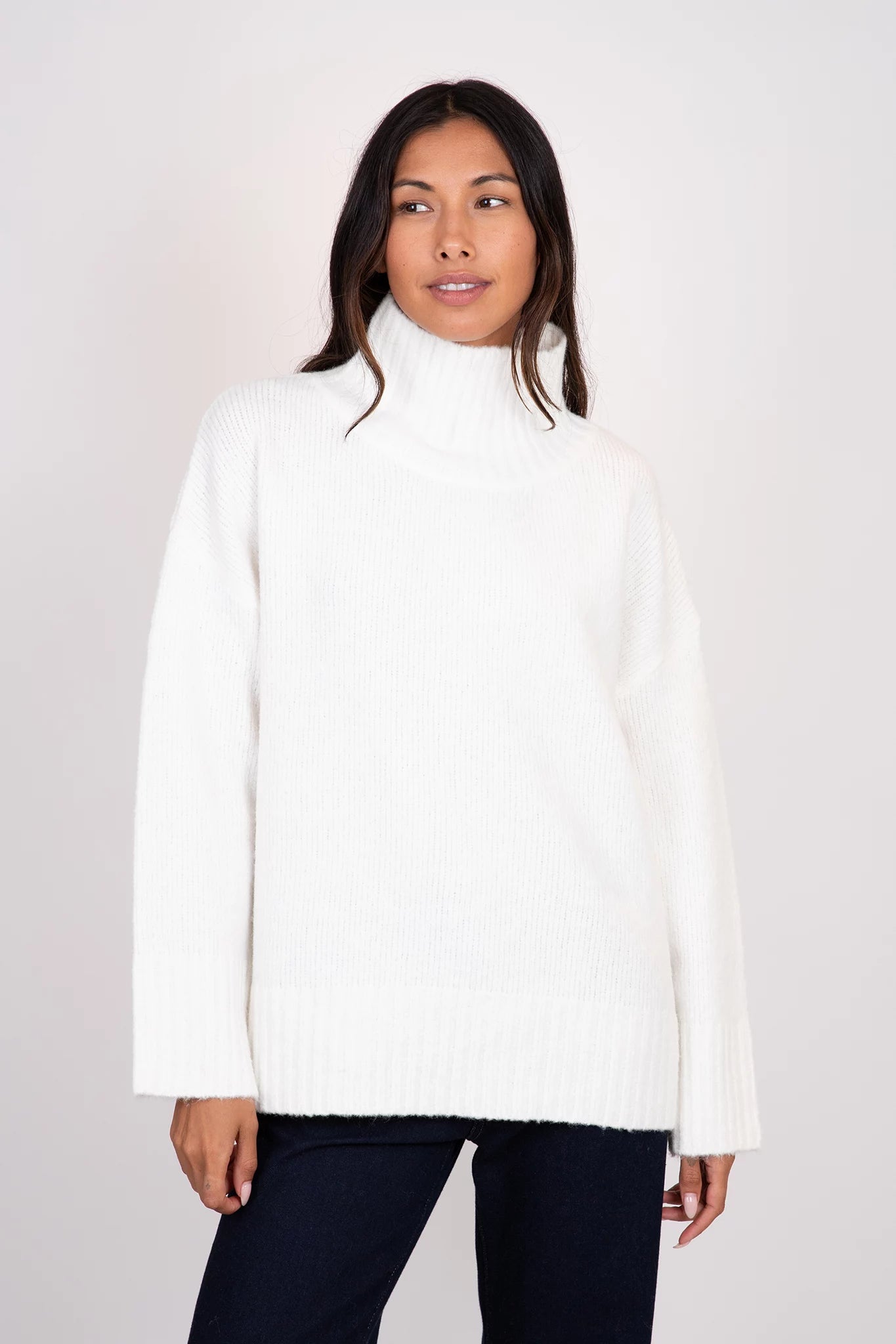 Oliver Mockneck Sweater Sweaters & Knits Lyla + Luxe   