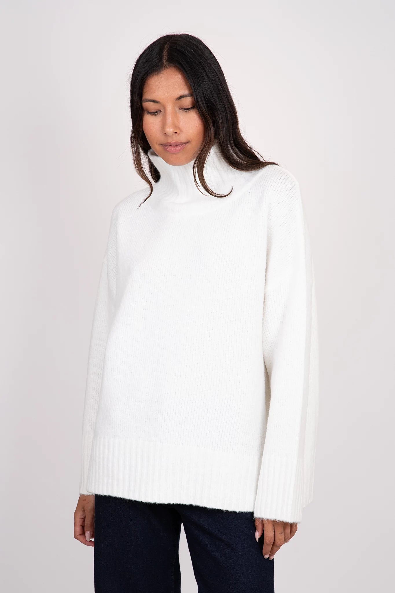 Oliver Mockneck Sweater Sweaters & Knits Lyla + Luxe   