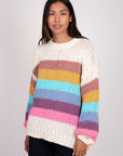 Shania Striped Sweater Sweaters & Knits Lyla + Luxe   