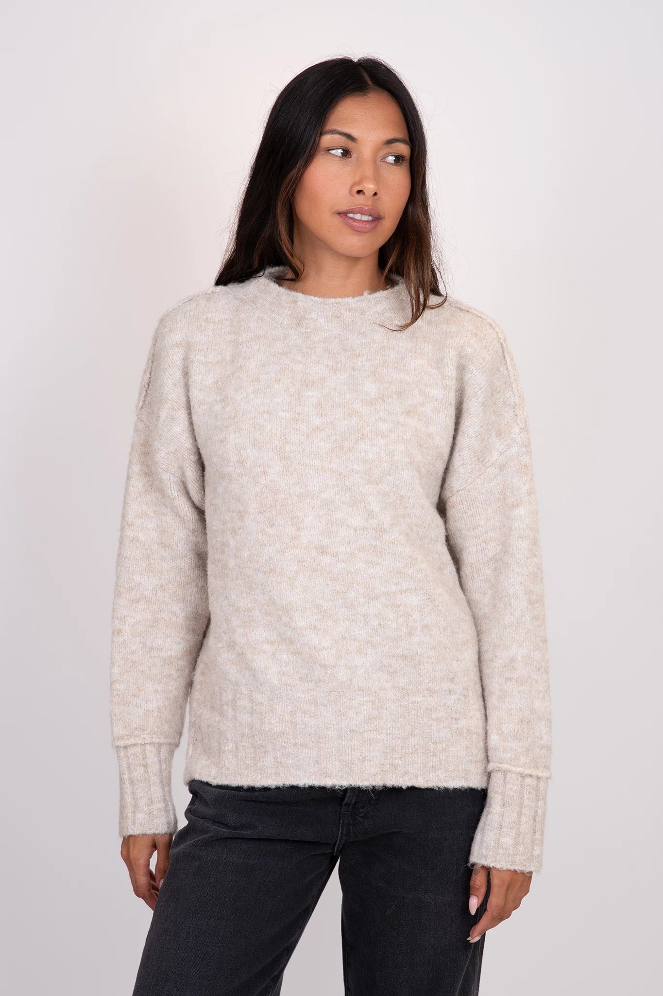 Tanya Crewneck Sweater Sweaters &amp; Knits Lyla + Luxe   