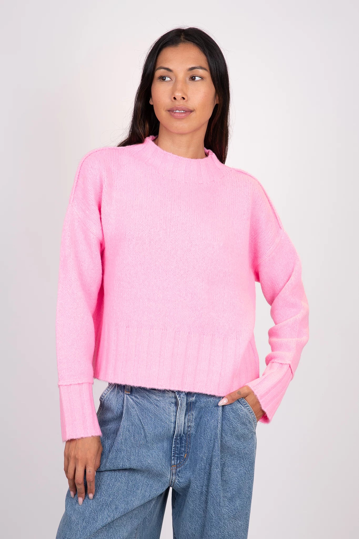 Timmy Crewneck Sweater Sweaters &amp; Knits Lyla + Luxe   