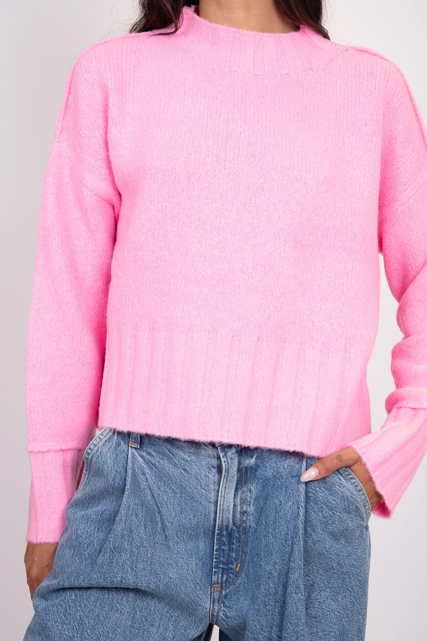 Timmy Crewneck Sweater Sweaters &amp; Knits Lyla + Luxe   