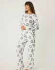 Joy To The World Waffle Thermal Pant Sleepwear P.J. Salvage   