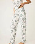 Joy To The World Waffle Thermal Pant Sleepwear P.J. Salvage   