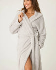 Teddy Bear Plush Robe Sleepwear P.J. Salvage   