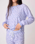 Peace & Love Ditsy Floral PJ Top Sleepwear P.J. Salvage   