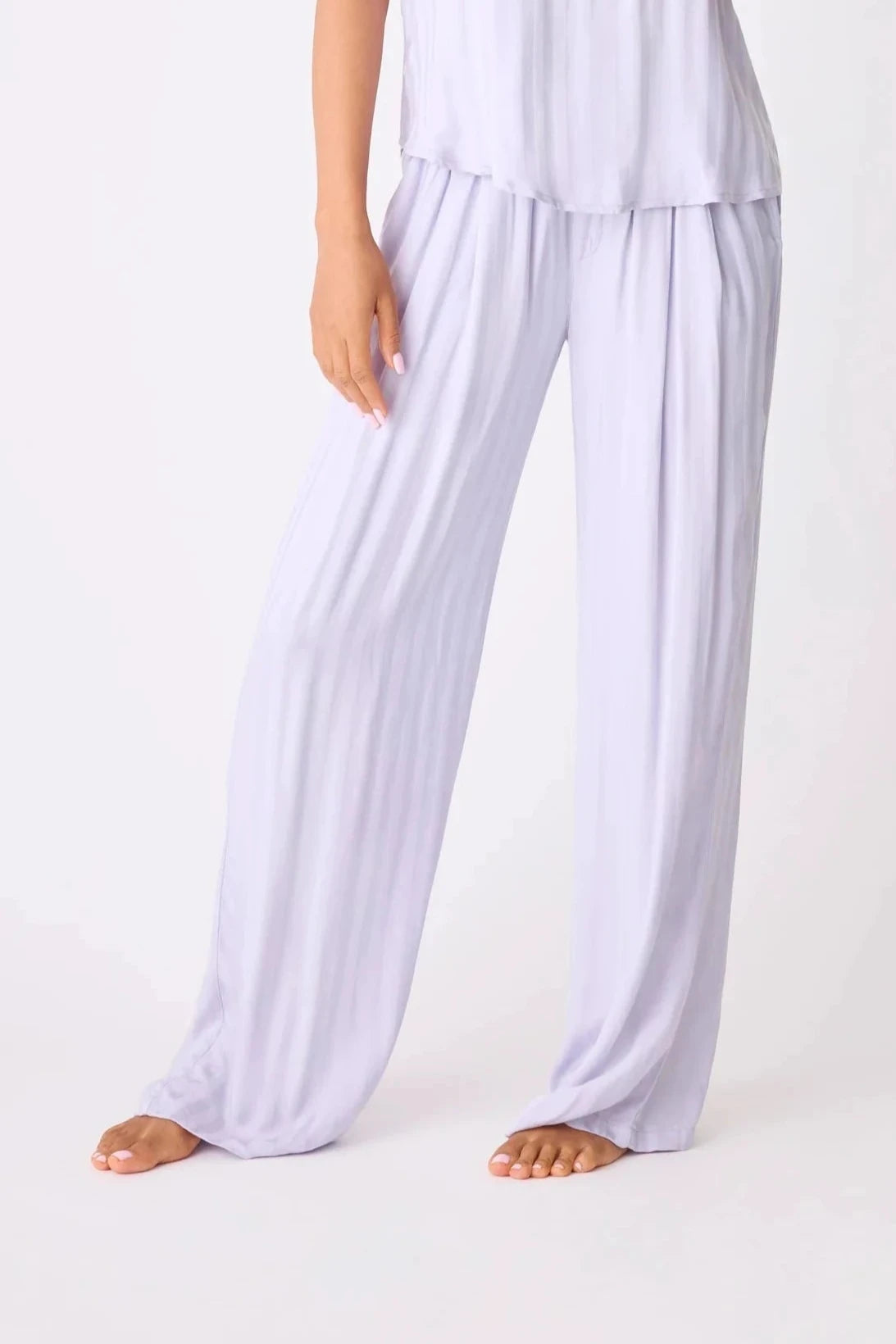 Sunday Sateen Stripe PJ Pants Sleepwear P.J. Salvage   