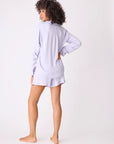 Sunday Sateen Stripe PJ Top Sleepwear P.J. Salvage   