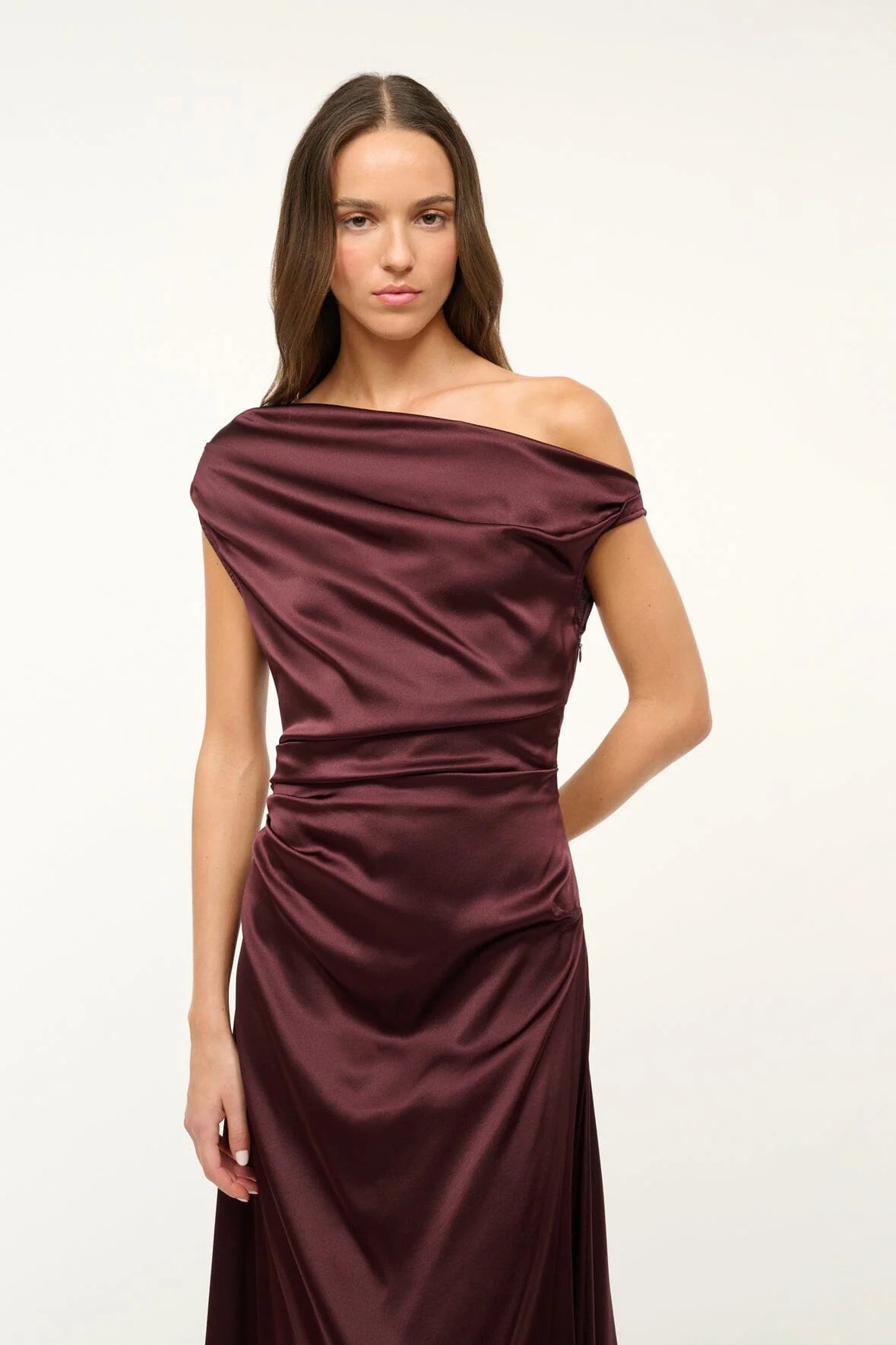 Phare Silk Dress Dresses STAUD   