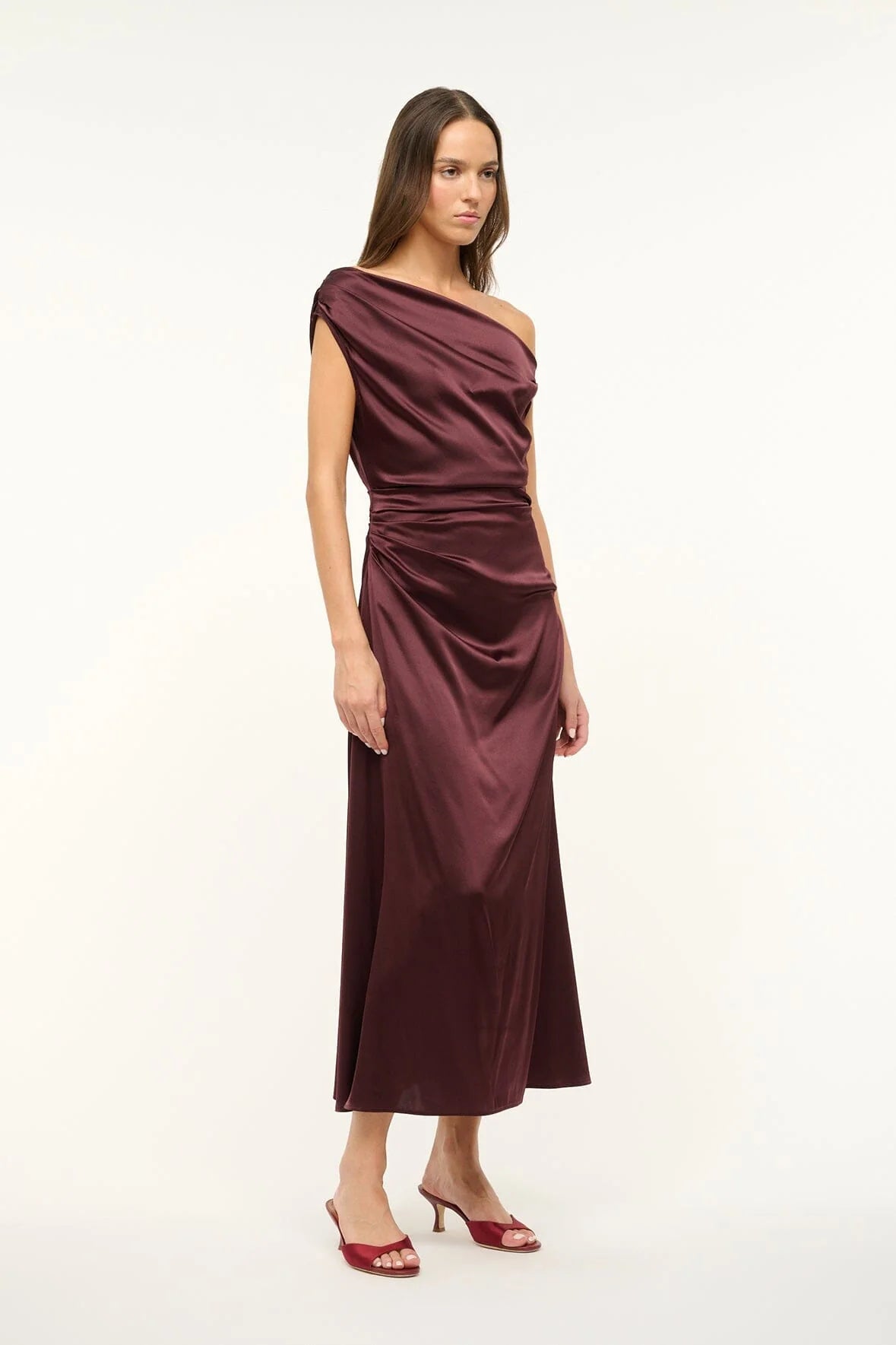 Phare Silk Dress Dresses STAUD   