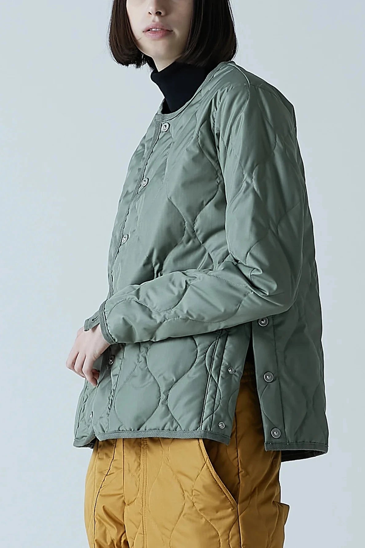 Military Crew Down Jacket Jackets & Coats Taion   