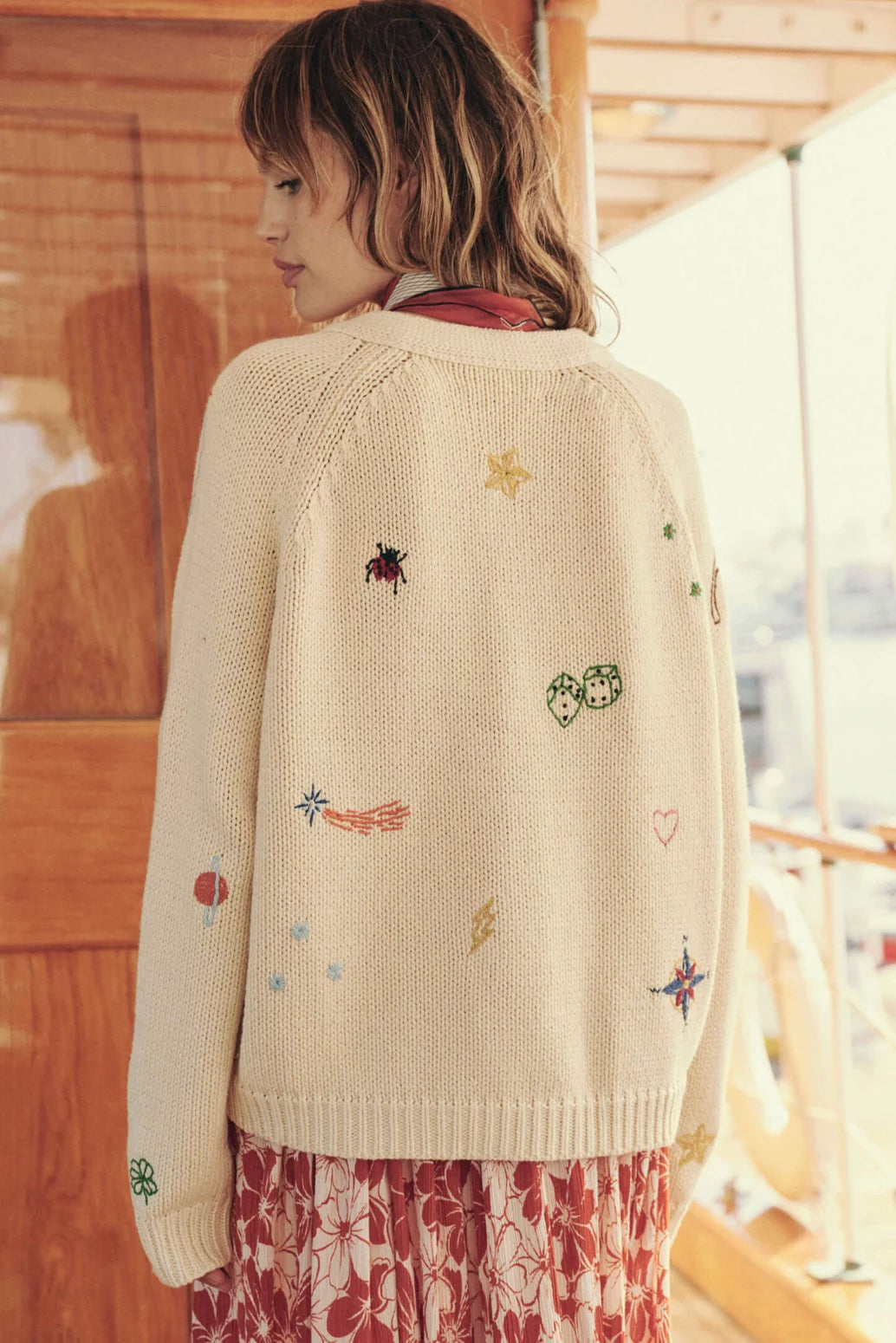 The Charm Cardigan Sweaters & Knits The Great   