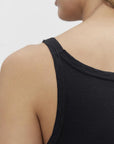 Aliza Ribbed Cotton Layering Tank T-Shirts Velvet by Graham & Spencer