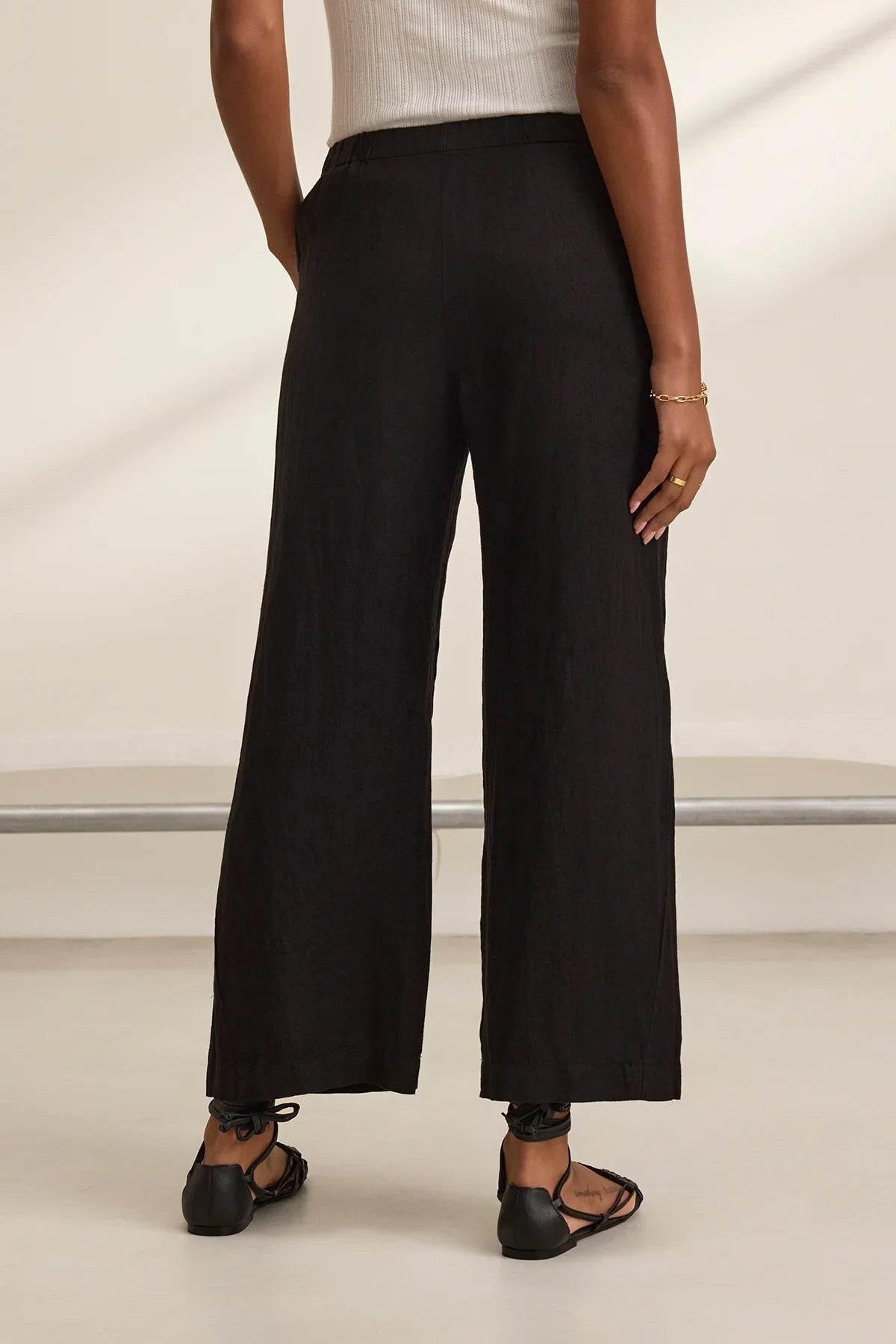 Lola Linen Pant Pants Velvet by Graham &amp; Spencer