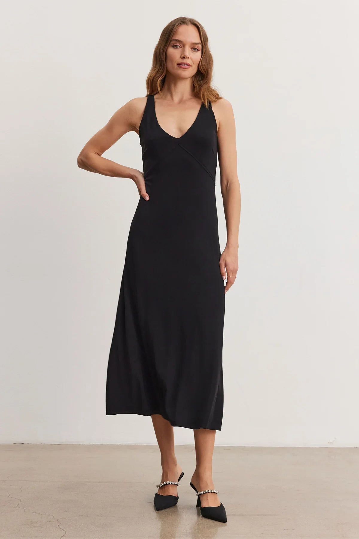 Hayes Midi Dress Dresses Velvet by Graham & Spencer   