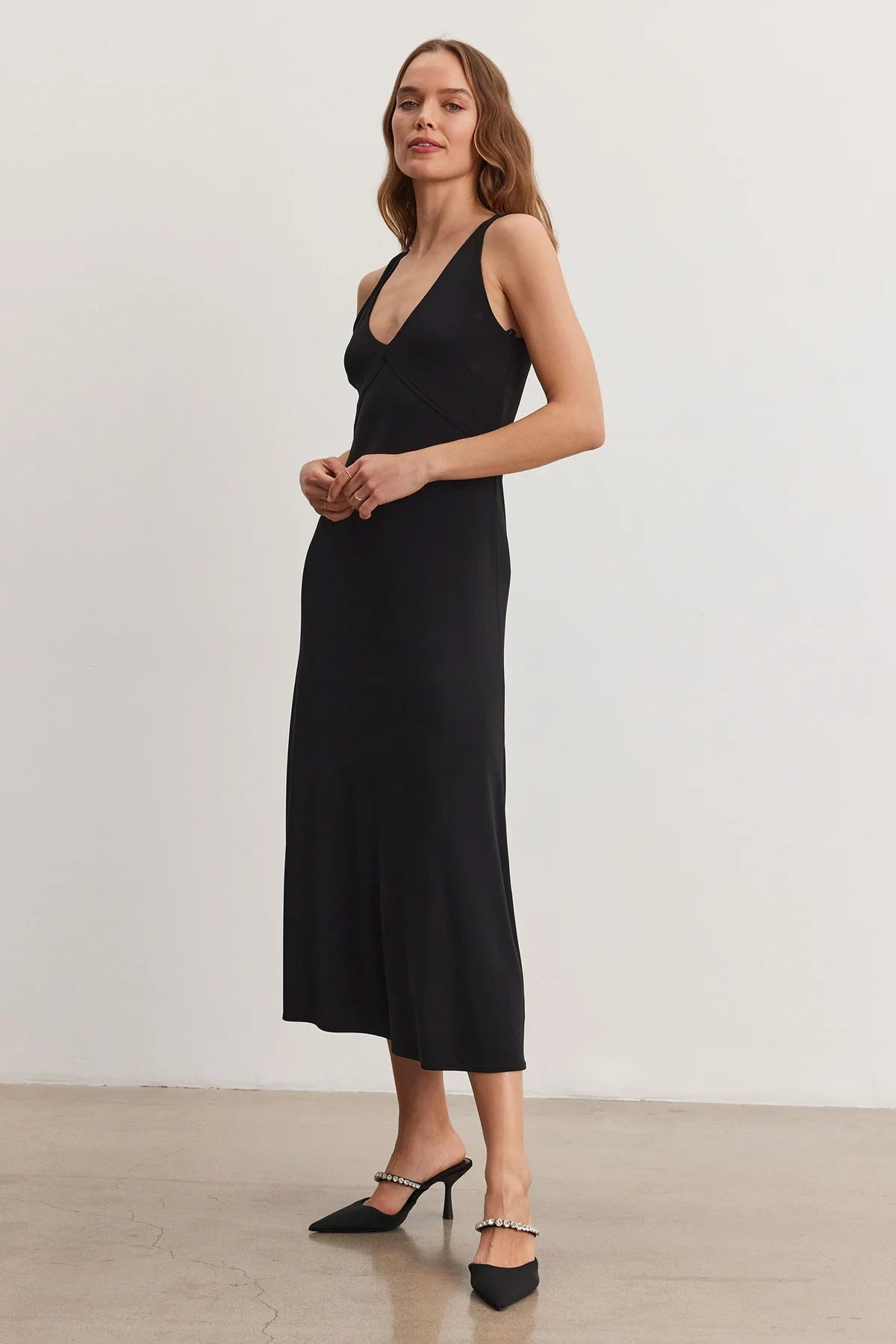 Hayes Midi Dress Dresses Velvet by Graham & Spencer   