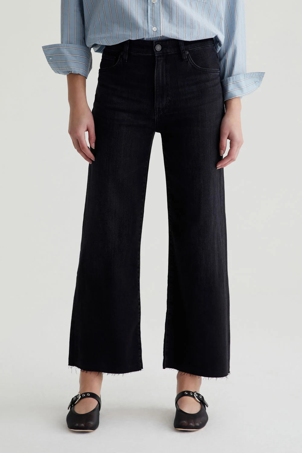 Saige Wide Leg Crop Pants AG Jeans