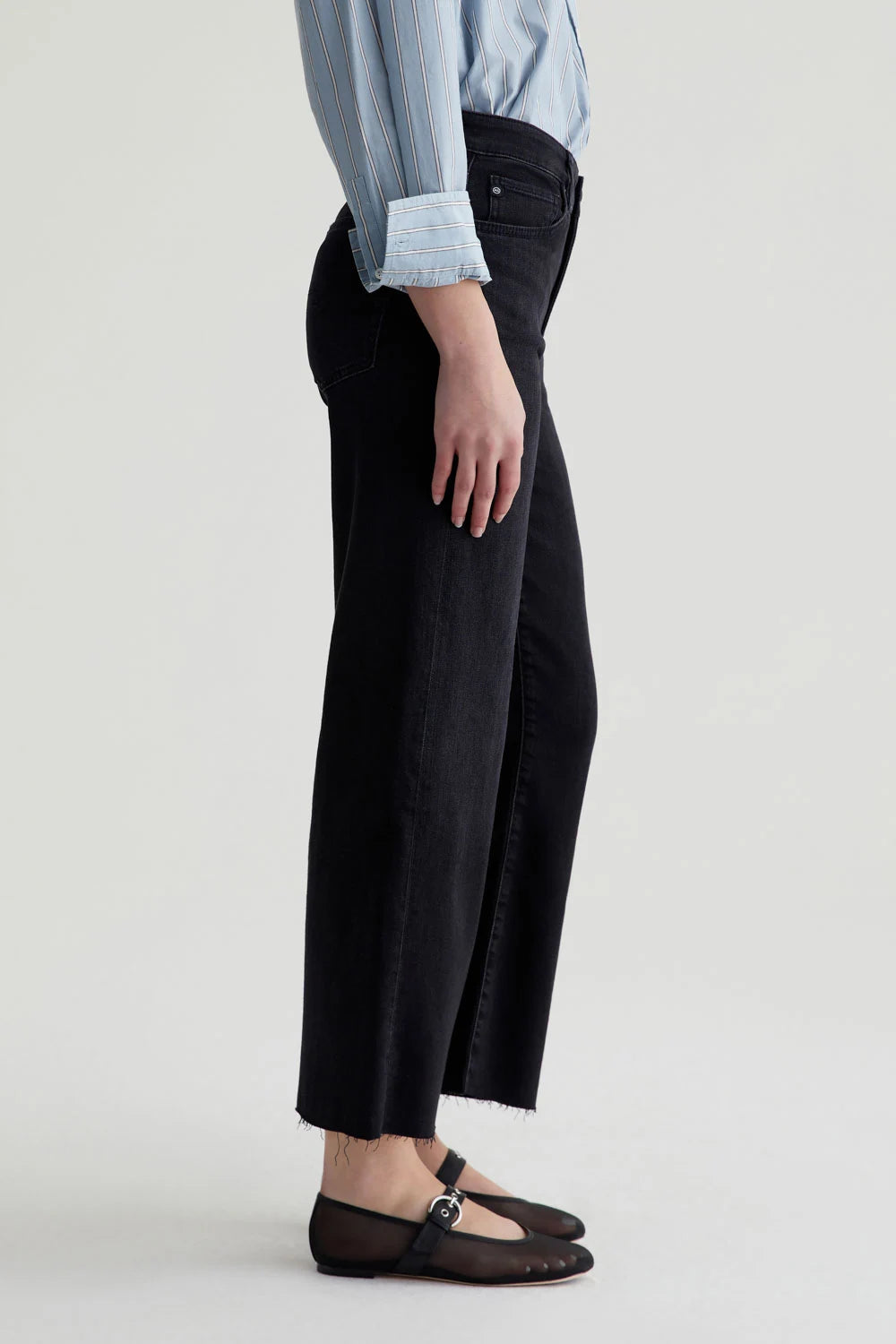 Saige Wide Leg Crop Pants AG Jeans