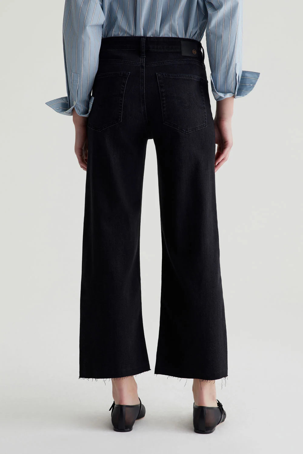 Saige Wide Leg Crop Pants AG Jeans