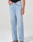 V-Waist Baggy Jean Pants Agolde