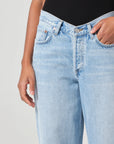 V-Waist Baggy Jean Pants Agolde