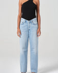 V-Waist Baggy Jean Pants Agolde