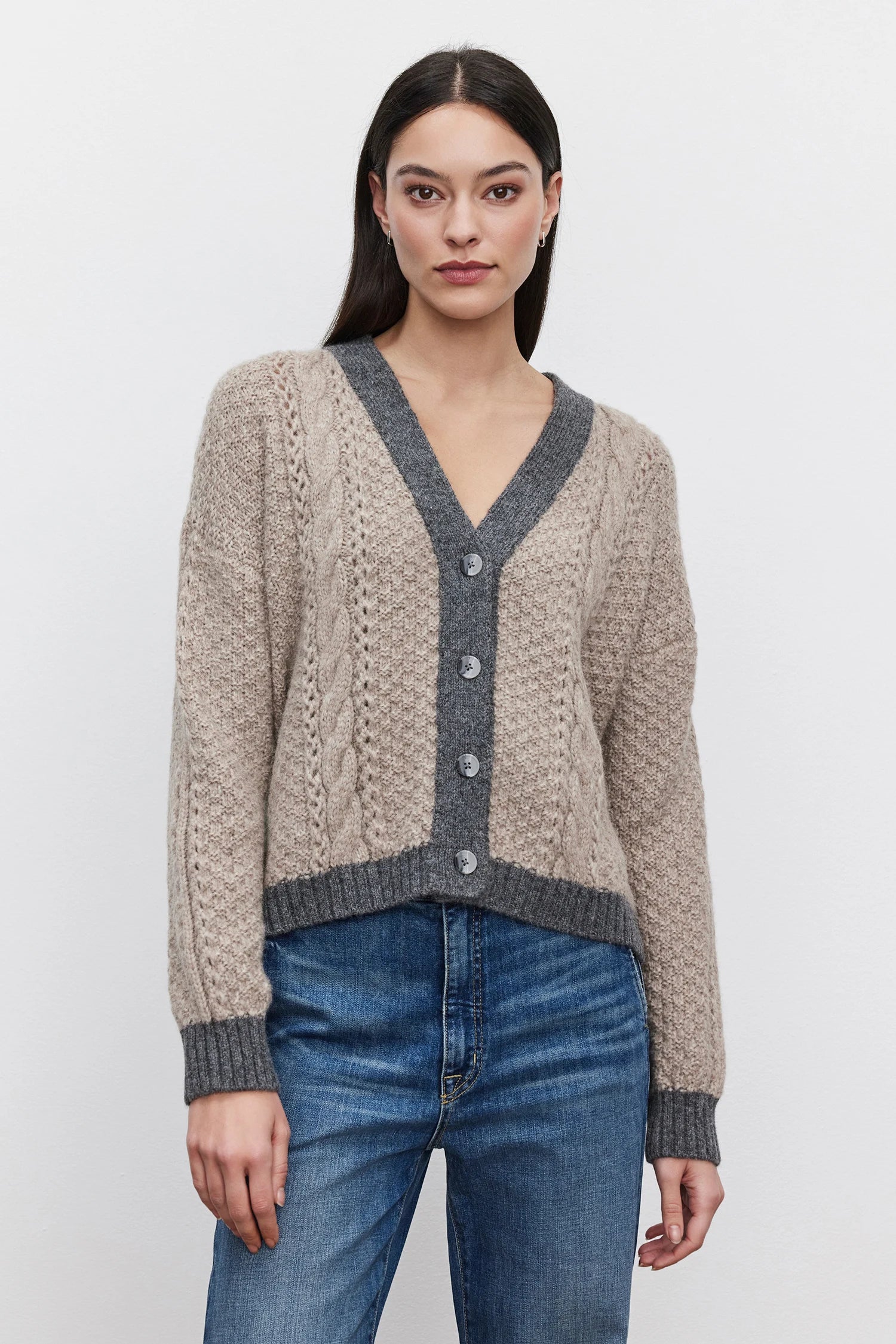 Izzy Cardigan Sweaters & Knits Velvet by Graham & Spencer   