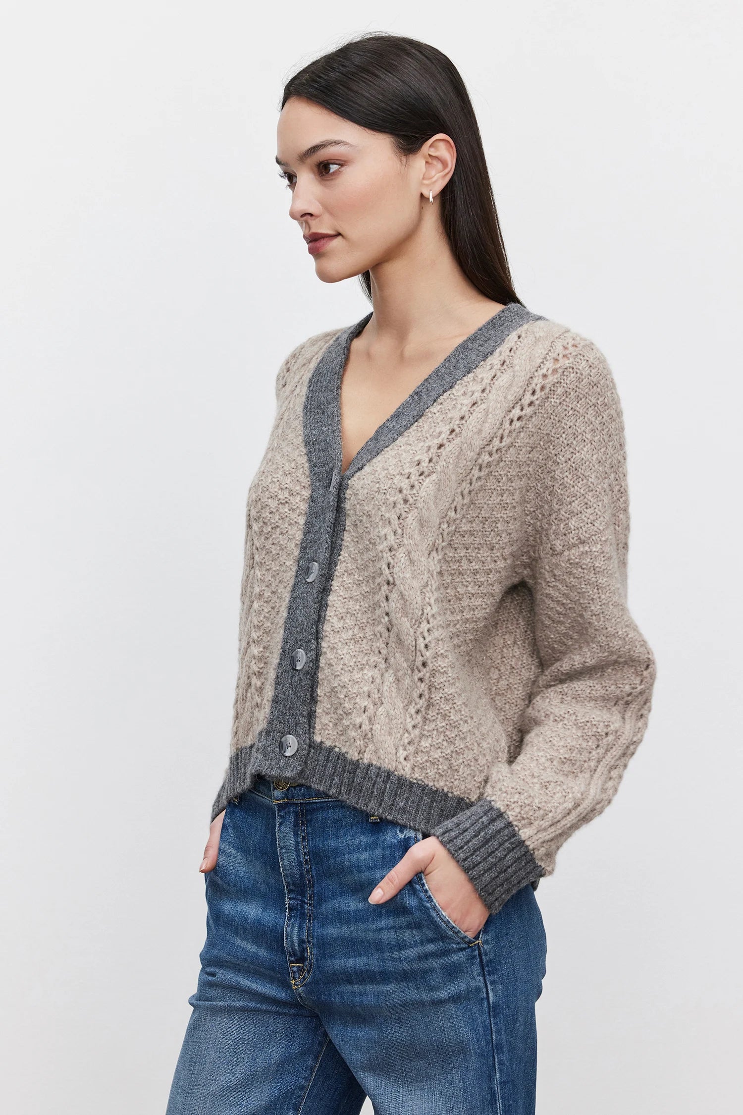 Izzy Cardigan Sweaters &amp; Knits Velvet by Graham &amp; Spencer   