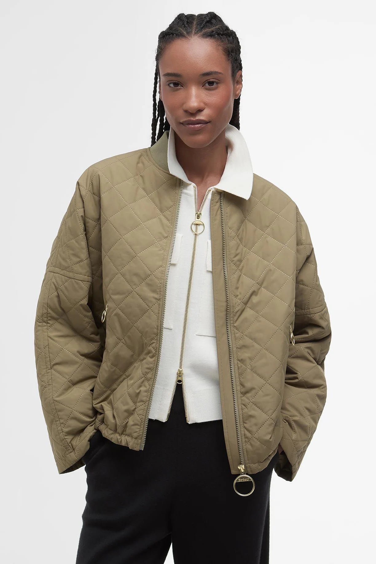 Emlyn Quilted Bomber Jacket Jackets & Coats Barbour